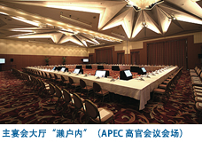 主宴会大厅“濑户内”（APEC 高官会议会场）